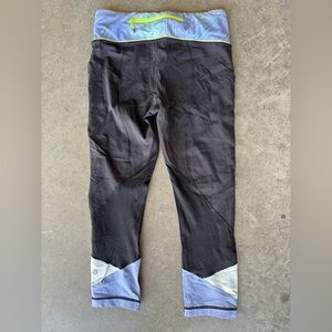 WOMENS LULULEMON CAPRI TIGHTS SIZE 6